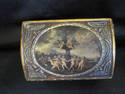 Italian WoodenTrinket Box - Painted Angels