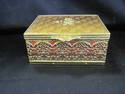 Gold Filagree Jewelry Box - RoseTop