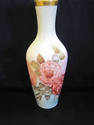  Floral Ceramic Vase from Bavaria Germany