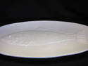 White Ceramic Fish Serving Platter