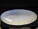 White Ceramic Fish Serving Platter