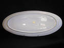 White Ceramic Fish Serving Platter