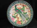 Beautiful Japanese Light Green Handpainted Plate/B