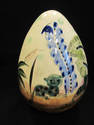 Ceramic Egg Shaped Handpainted Egg from Mexico