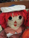 VinTAGE 36" Raggedy Ann & Andy Cloth Dolls - So Cu