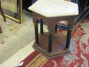 Marble Top Octagon Side Table