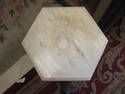 Marble Top Octagon Side Table