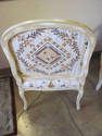 Two French Styled Arm Chairs - New Upohlstry