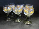 Vintage Set of Six Wine/Sherry Glasses