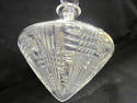 Leaning Crystal Decanter