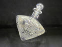 Leaning Crystal Decanter