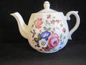 English Floral Teapot by Ellgreave