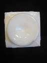 Milk Glass Westmoreland Covered Dish - Grapes MINT