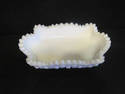 Milk Glass Relish Dish/Soap Dish MINT