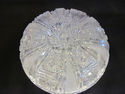 Unusual Round Domed Cut Crystal Dish with Lid MINT