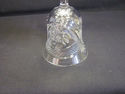 Crystal Bell with Etched Star Design