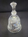 Crystal Bell with Etched Rose Design