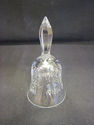 Small Crystal Bell with Etched Design