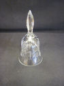 Small Crystal Bell with Etched Design