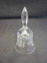 Small Crystal Bell with Etched Design