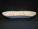 Ceramic Multi Colored Divided Dish MINT