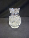 Beautiful Small Etched Crystal Vase