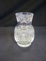 Beautiful Small Etched Crystal Vase