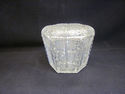 Czechoslovakia Crystal Dish with Lid  MINT