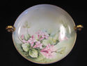 Handpainted Round Footed Nippon Vase - Florals MIN