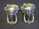 Antique Look Lady Head Metal Door Knocker