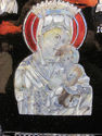 Religious Inlaid Mother of Pearl Laquer Picture