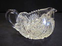 Crystal Hand Cut Creamer & Sugar Bowl MINT