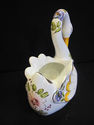 Handpainted Ceramic Swan Planter - Portugal