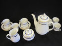 Vintage Tea/Coffee Set with Sugar/Creamer/Pot