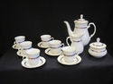 Vintage Tea/Coffee Set with Sugar/Creamer/Pot