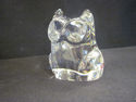 Crystal Glass Owl "ORREFORS" Paperwieght  MINT