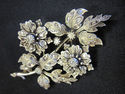 Victorian Brooch 10kt white gold and diamond  