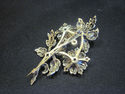 Victorian Brooch 10kt white gold and diamond  