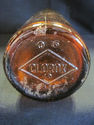 1940's VIntage Brown Glass Clorox Bottle