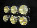 Set of Twelve Silverplated Wine/Sherry Glasses