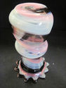 Purple Swirl Glass Vase