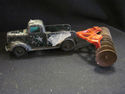 Antique Set of Metal and Plastic Car/Turcks