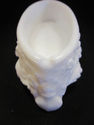 Milk Glass Covered Dish with Cameo