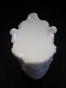 Milk Glass Covered Dish with Cameo