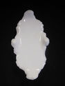 Milk Glass Covered Dish with Cameo