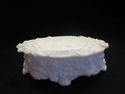 Milk Glass Covered Dish with Cameo