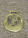 ANTIQUE HORSE BRASS - WHEAT DESIGN