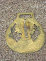 ANTIQUE HORSE BRASS - WHEAT DESIGN