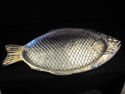 Reed and Barton Fish Shaped Silver Colored  Platte