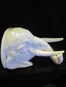 Ceramic White Elephant Wall Shelf - Italy